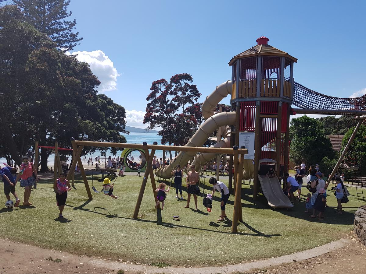 Takapuna Beach Accommodation 오클랜드 외부 사진